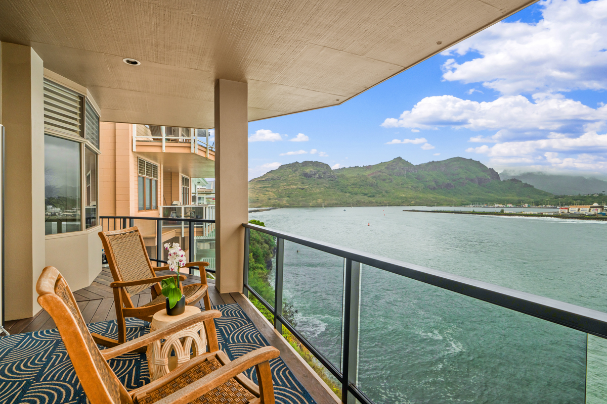 Lanai with views